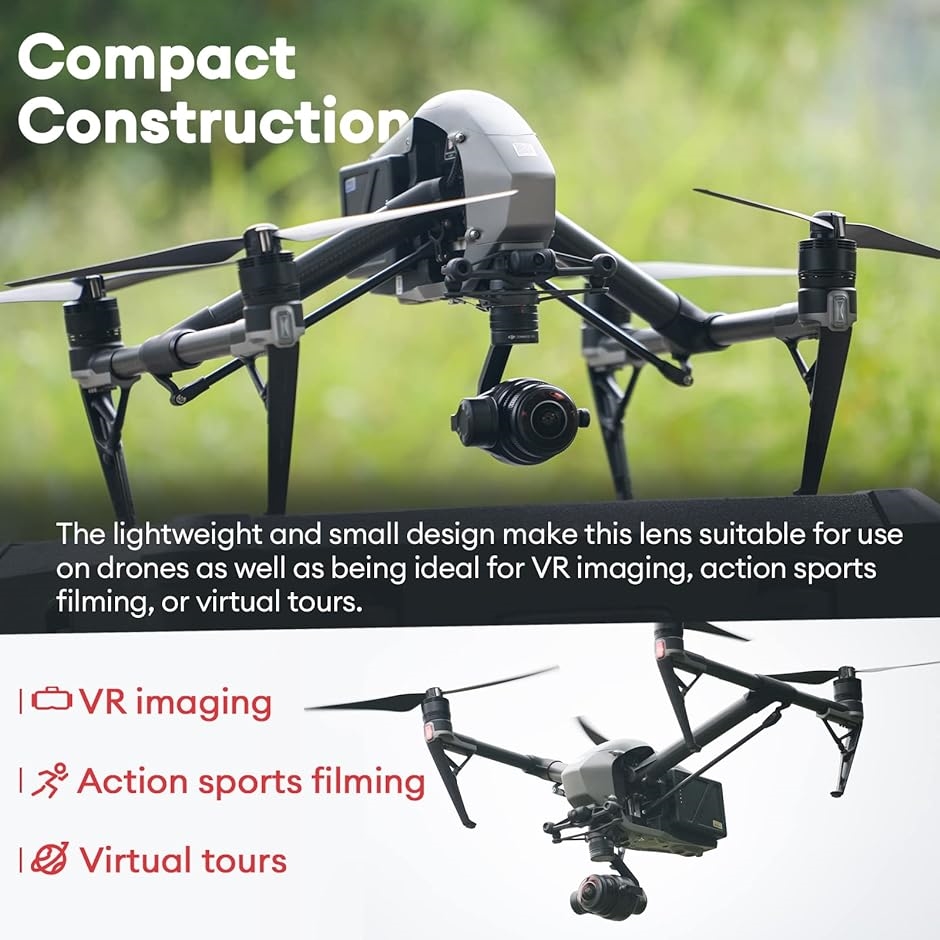 4mm F2.8 円形魚眼レンズ 225°超広角 APS-Cサイズ Sony Eマウント( E