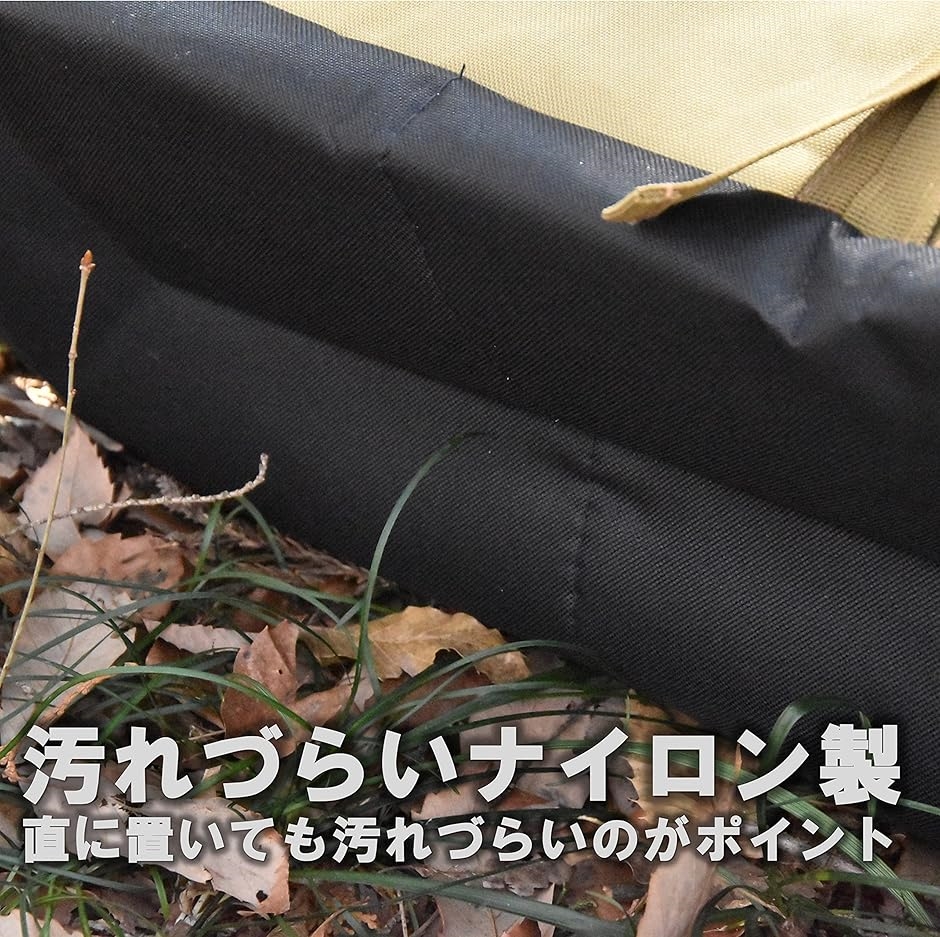 大型収納 トートバッグ キャンプバッグ 大型収納カバン ビッグバッグ アウトドアバッグ キャンプ道具収納( ブラウン) | ブランド登録なし | 05