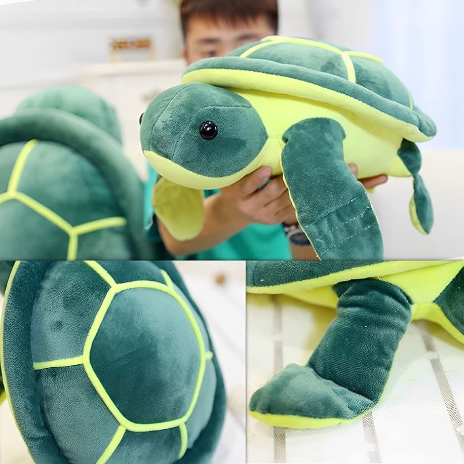 ウミガメ カメ 亀 ぬいぐるみ 亀ぬいぐるみ 可愛い 大：32cm MDM( 大
