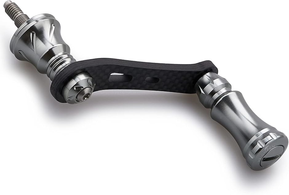 SHIMANO スピニングリール M ハンドル付き HEIGHTEN 45-50mm可変 リール ハンドル(ノブ無し) シマノ