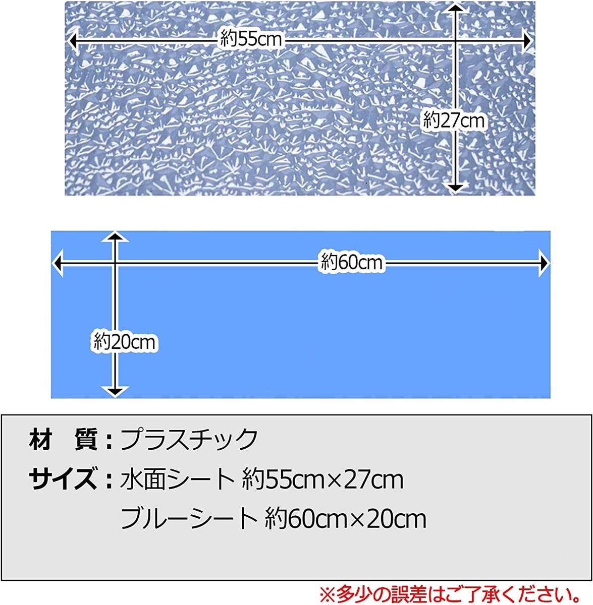 ジオラマ 水面シート ジオラマシート マット 海 川 湖 池 模型制作