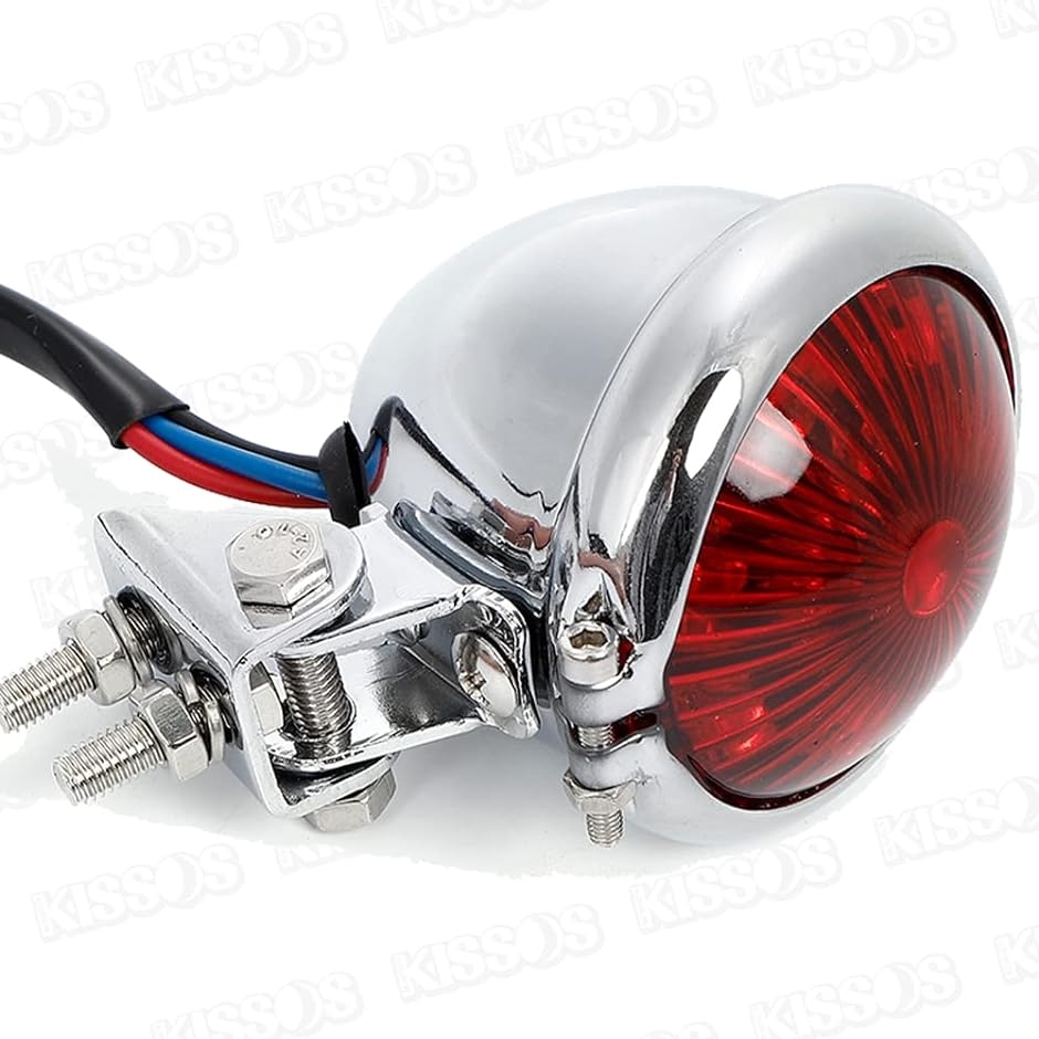 大割引 LED テールランプ バイク リア ブレーキランプ テールライト パーツ