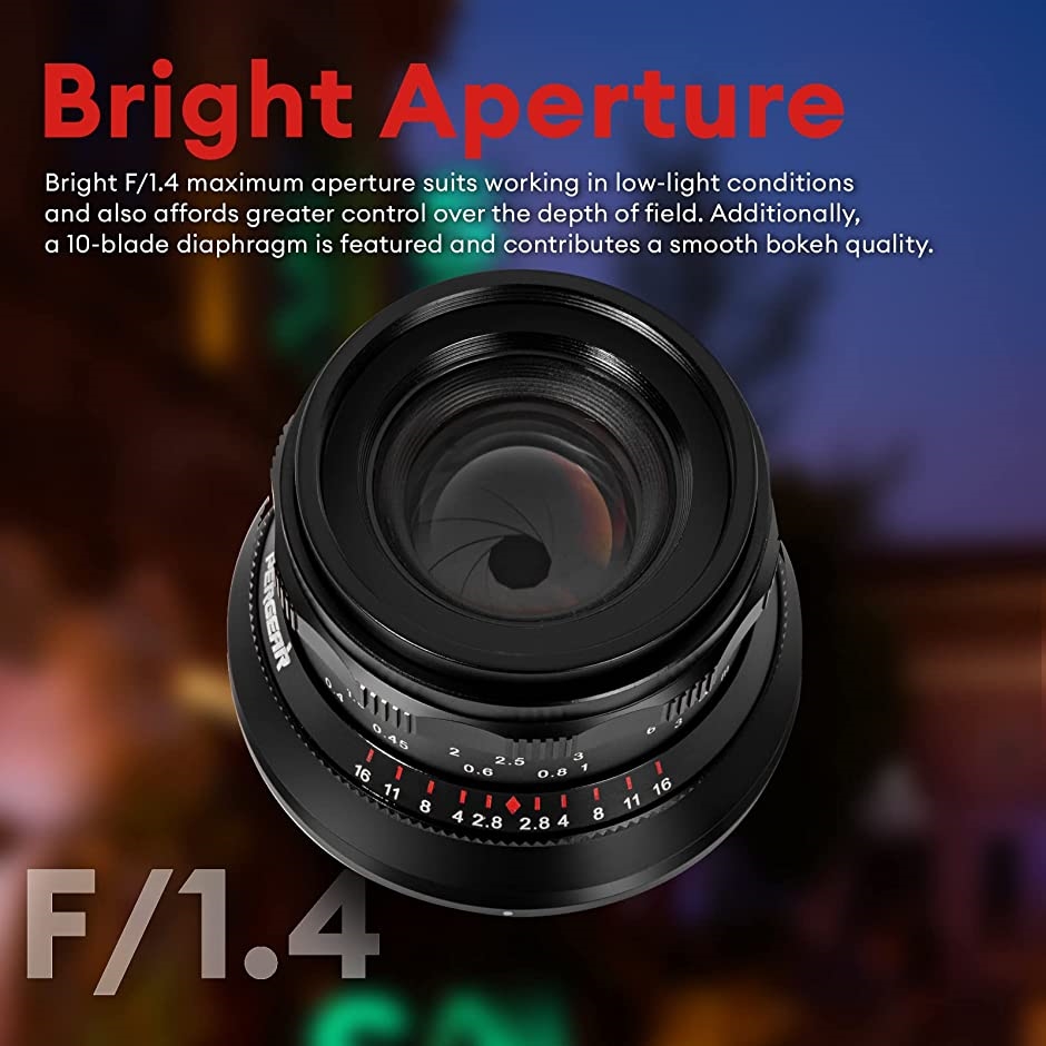 35mm F1.4 フルサイズ マニュアルフォーカスレンズ 単焦点レンズ EOS-Rマウント( EOS-Rマウント)｜horikku｜05