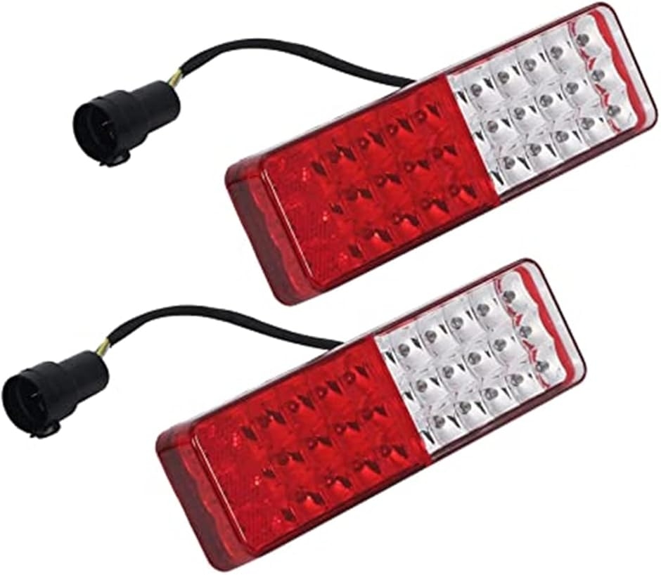 スズキ ジムニー JA11/用 LEDテールランプ左右/純正交換車検対応/赤白黄 ジムニー LED テールランプ 純正交換用 車検対応 リフレクター 付き 赤