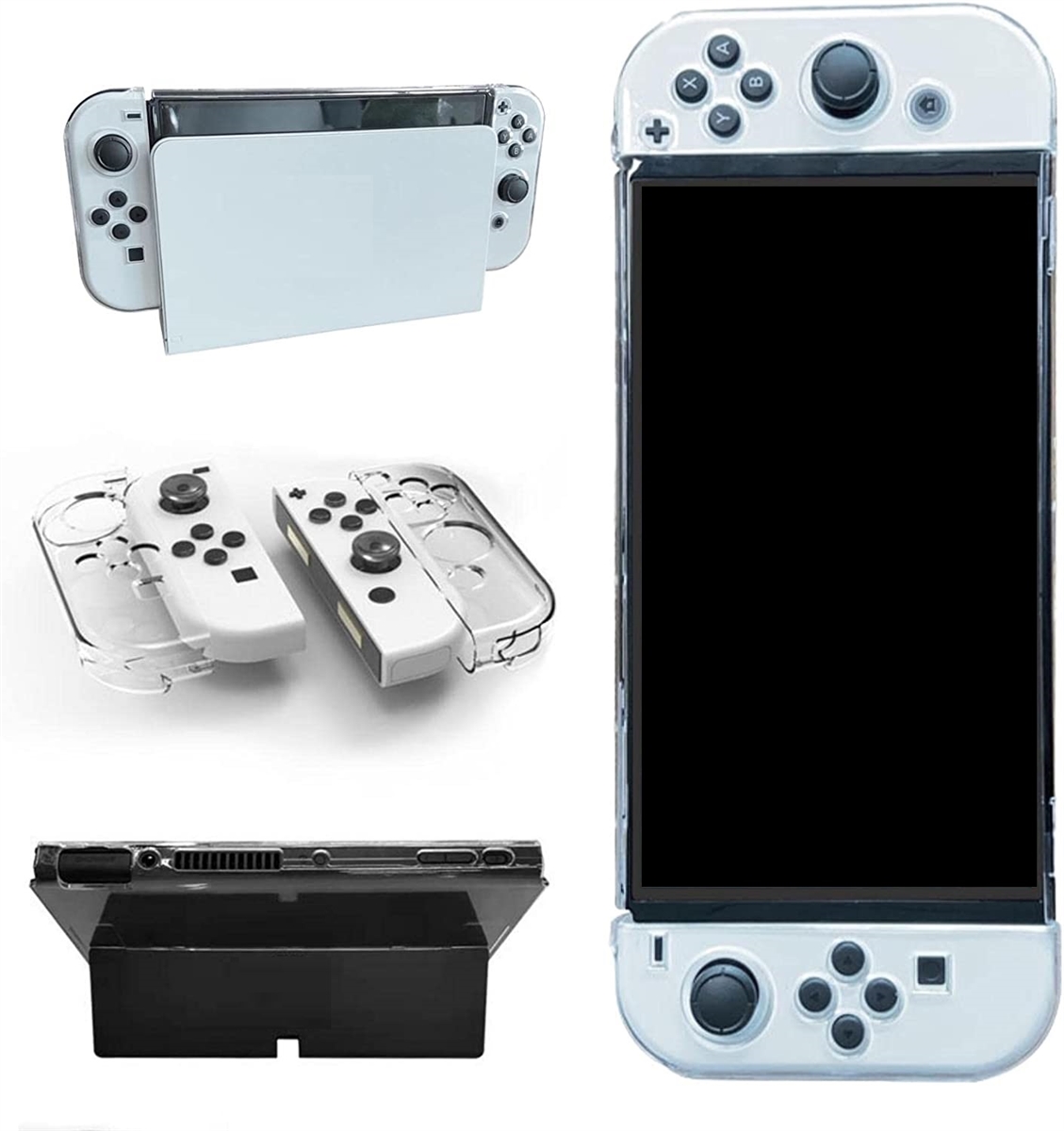 スイッチ カバー 有機el switch ケース ドック対応 joy-con ジョイコン 社外品 MDM