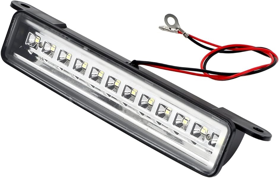 ナンバー灯 12LED ジムニー 汎用 移動用 ライセンスランプ JB23 JA11 JA12 SJ30 JA22 MDM( 1セット)｜horikku