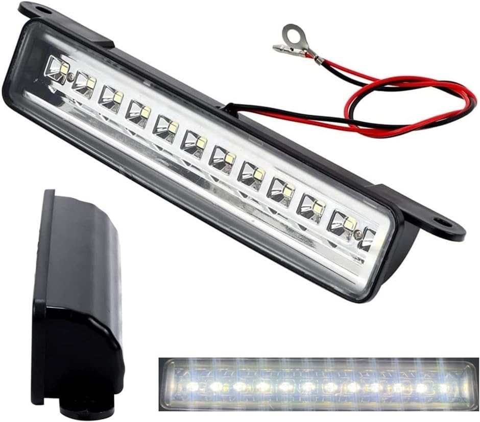 ナンバー灯 12LED ジムニー 汎用 移動用 ライセンスランプ JB23 JA11 JA12 SJ30 JA22 MDM( 1セット)｜horikku｜05