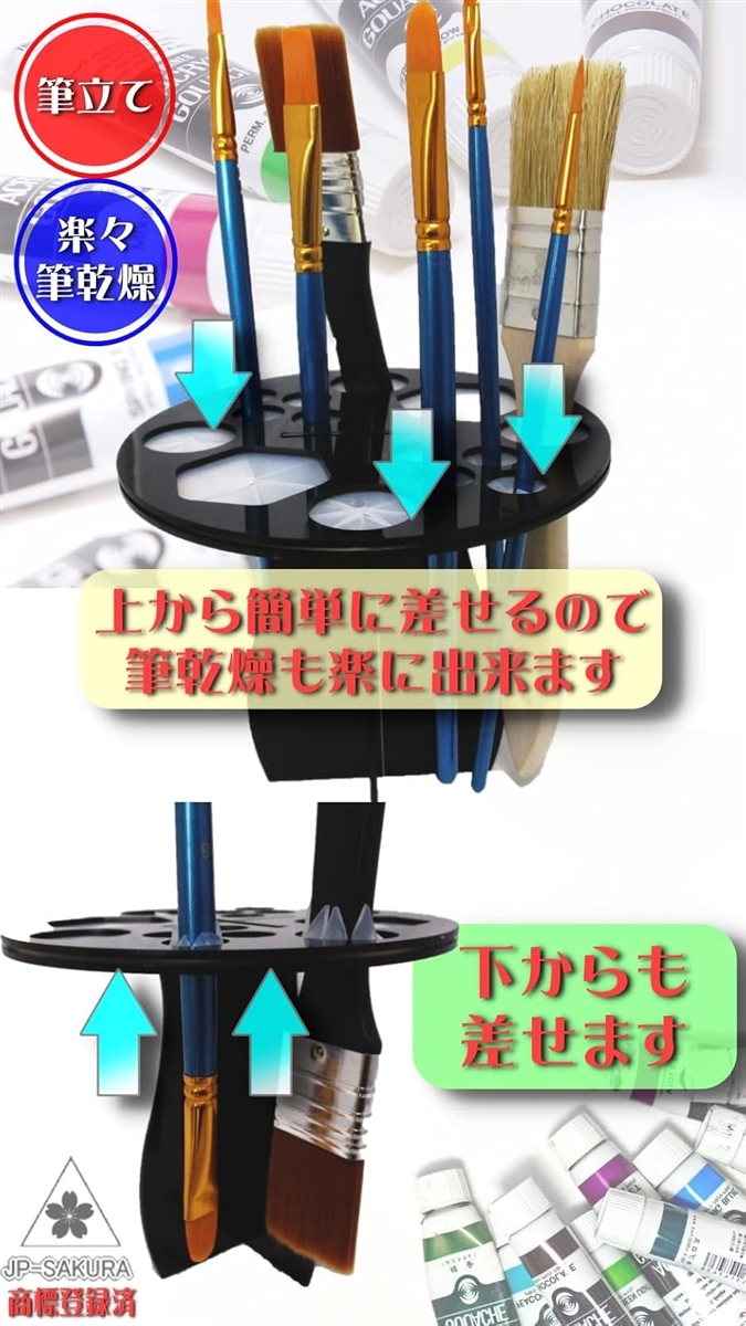 折り畳める 筆洗い バケツ 絵の具 パレット 筆洗器 油絵具 セット 初心者 キャンバス 画材 顔彩 筆立て 14本