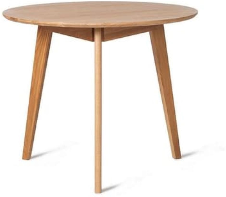ダイニングテーブル 丸テーブル 円形 無垢材 木製 ラウンドテーブル 2〜4人用 MDM( Natural,  直径60cm)｜horikku｜05