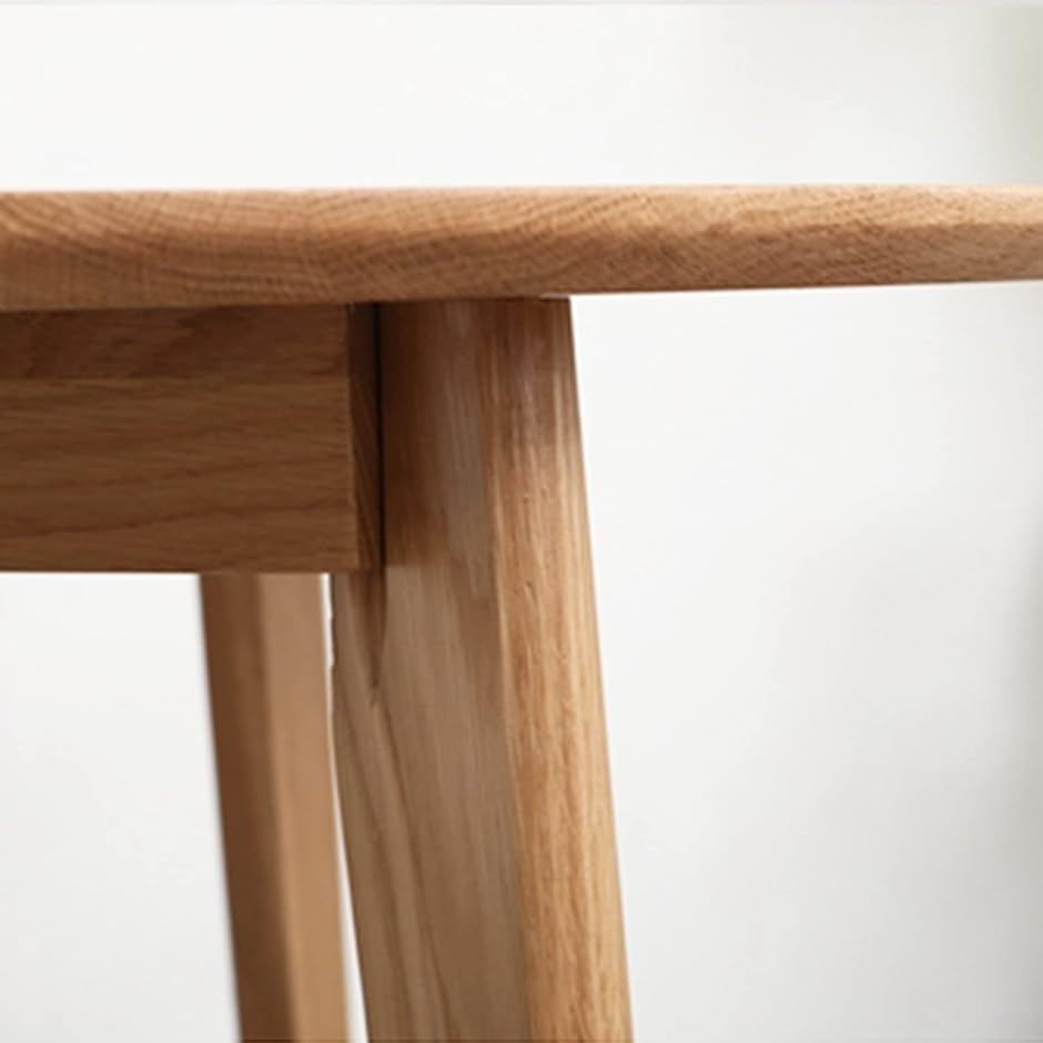 ダイニングテーブル 丸テーブル 円形 無垢材 木製 ラウンドテーブル 2〜4人用 MDM( Natural,  直径60cm)｜horikku｜09