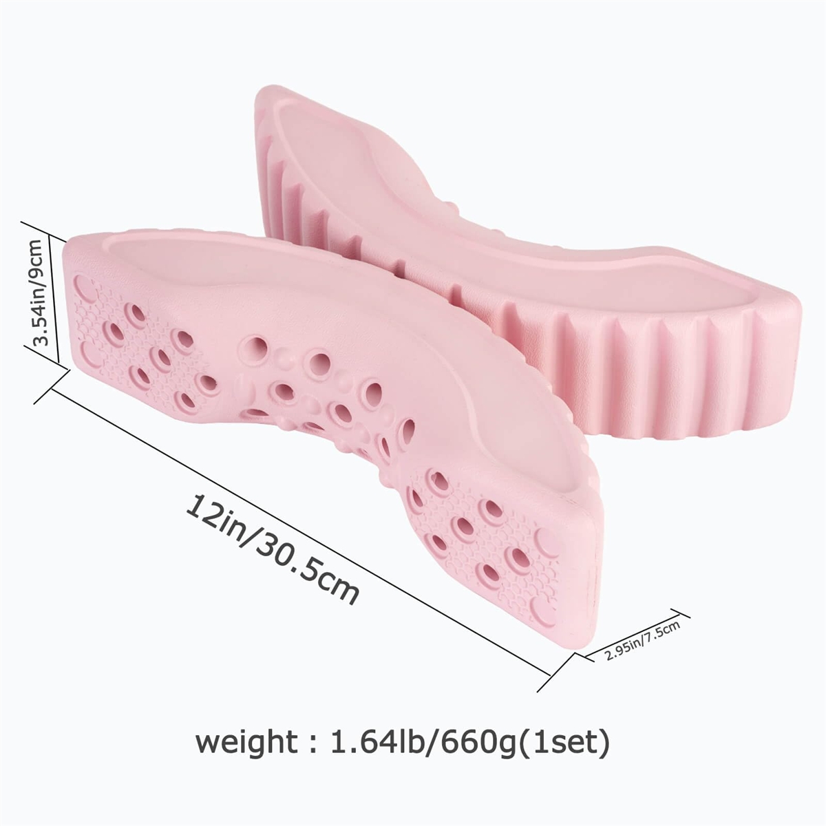 揺れるブロック 脚踏み バランスボード ストレッチボード 筋膜リリース