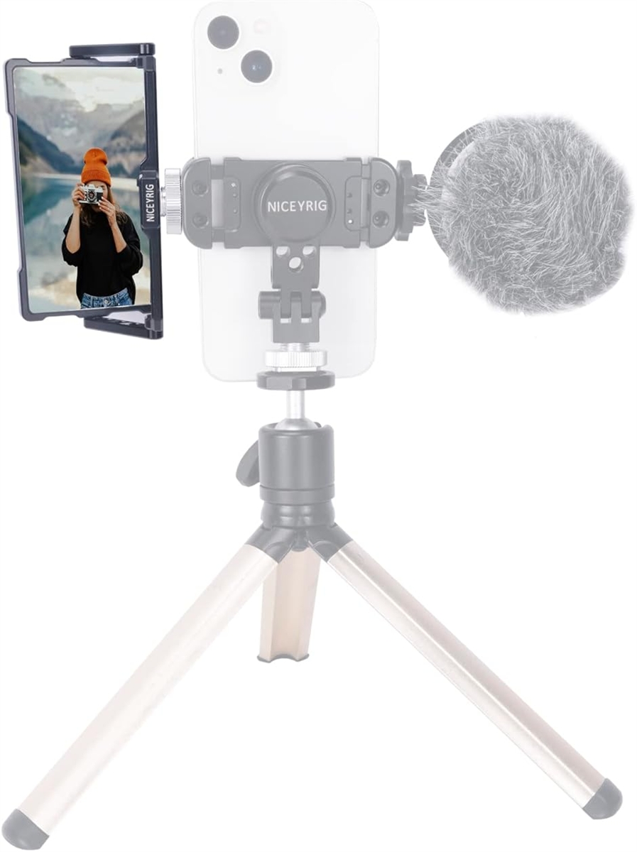 自撮りモニター スマホフリップスクリーンミラー 汎用スマートフォン