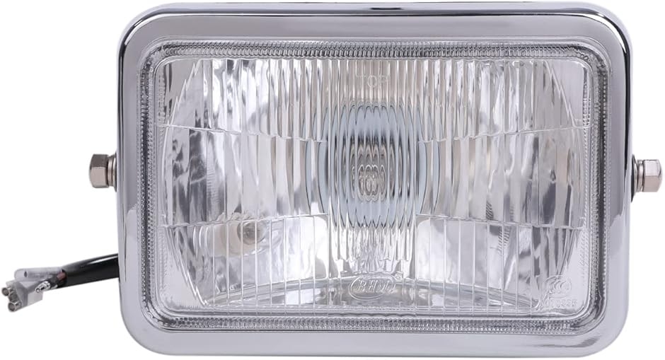 ホンダ HONDA 用 ガラス レンズ 角目 ヘッドライト TZR125 RZ125