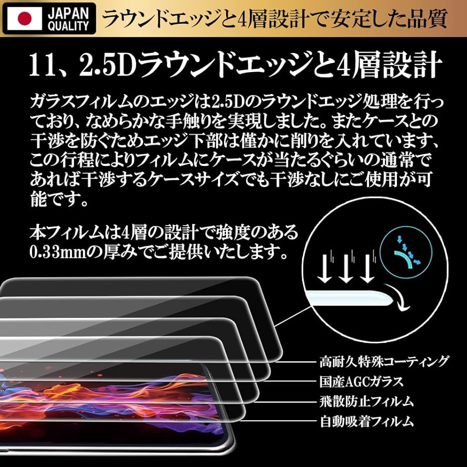 RISE 2枚 フィルム Google Pixel 7 ガラスフィルム 保護フィルム 強化 高透過｜horikku｜07