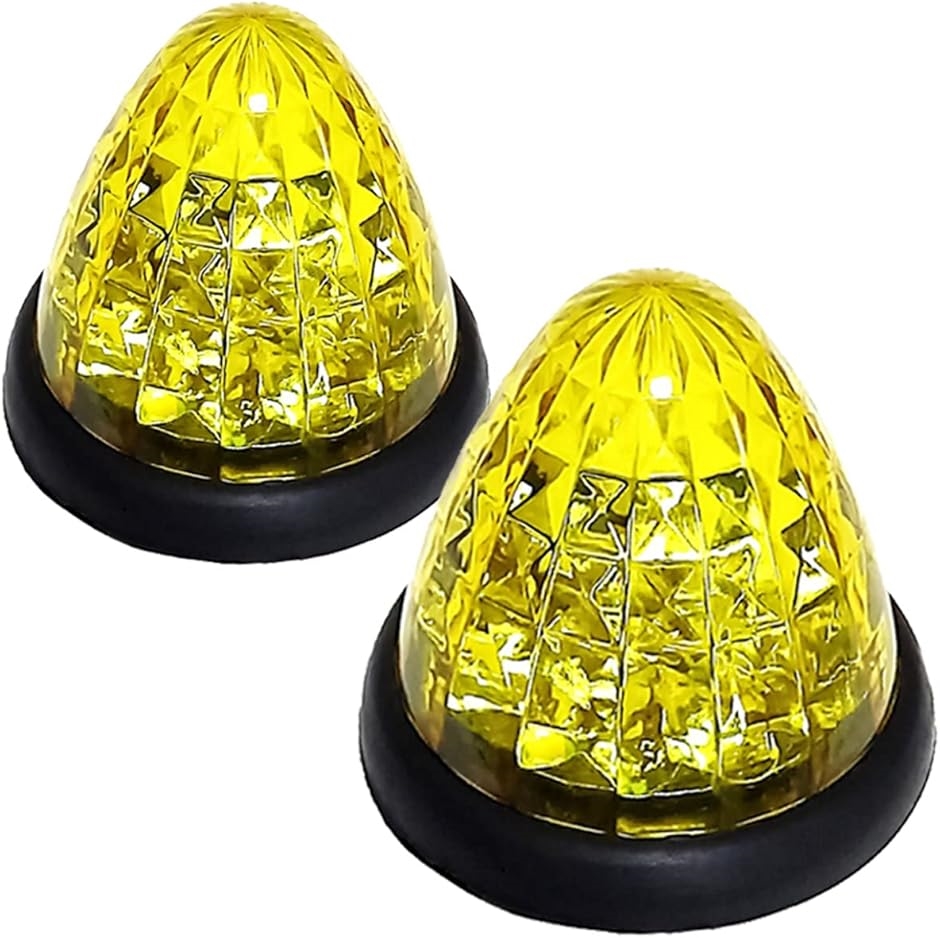 互換品】トラック用 マーカーランプ サイド 16LED 24V用 標識 汎用 10