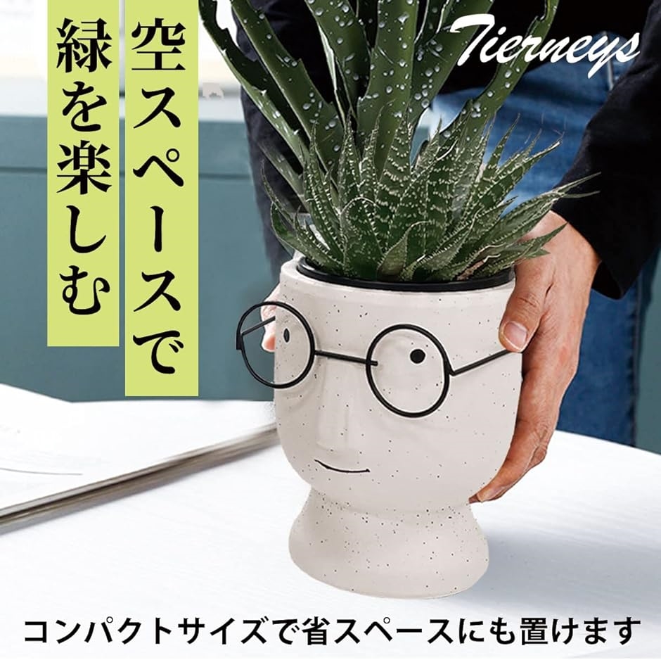 Tierneys 鉢 植木鉢 陶器鉢 プランター プラントポット 底穴あり 北欧 多肉植物( ネイビー,  10 x 10 x 12)｜horikku｜04