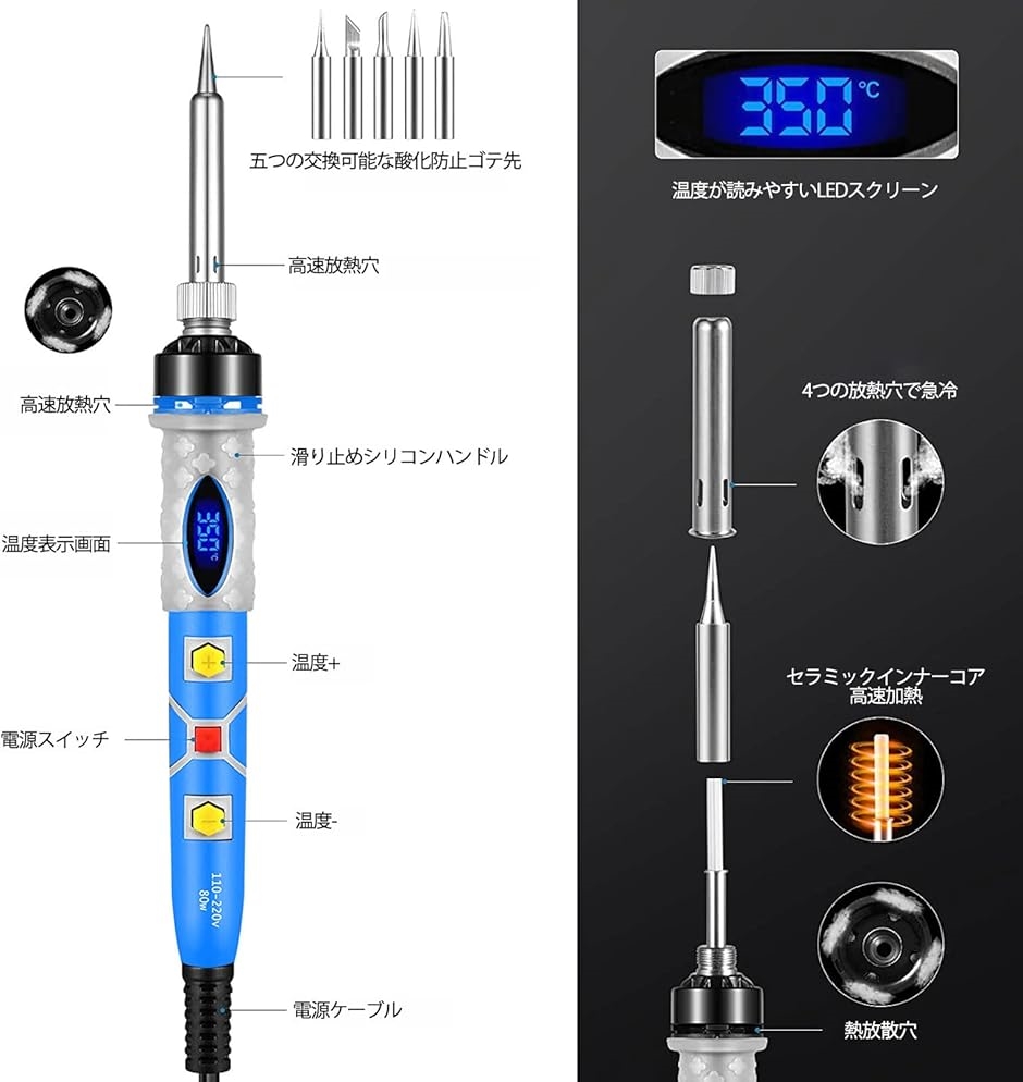 自作 100V 60W 温度コントロールセット 【公式通販】
