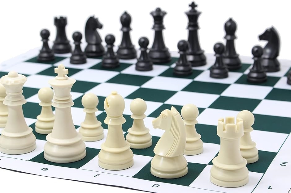 ChessJapan チェスセット ジャーマン・トーナメント 51cm ヘビー( マルチカラー,  51cm ヘビー)｜horikku｜02