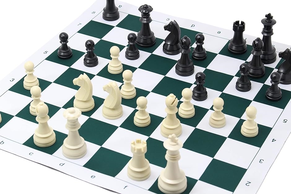 ChessJapan チェスセット ジャーマン・トーナメント 51cm ヘビー( マルチカラー,  51cm ヘビー)｜horikku｜04