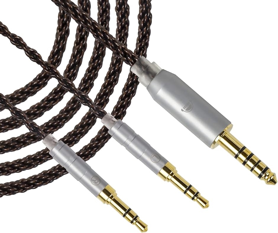 ZT8 �w�b�h�z���P�[�u�� ���[3.5mm �����P�[�u�� �C���z���E�w�b�h�z���p 8�c ���� Hifiman�p 3��x2( 4.4mm)