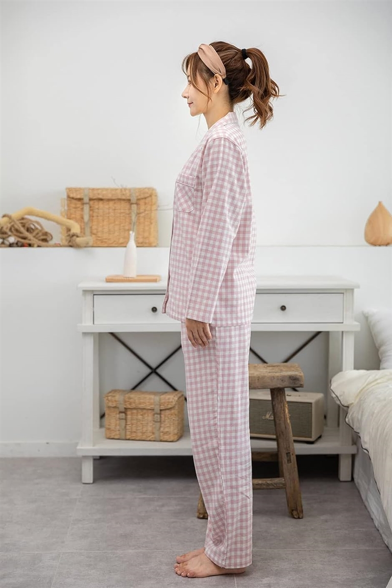 母の日 レディース パジャマ ネルパジャマ 綿 100% 冬秋春用