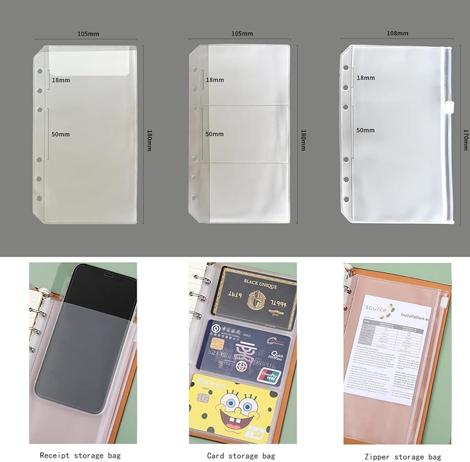 20穴 a6バインダー（手帳、日記、家計簿）の商品一覧｜文具