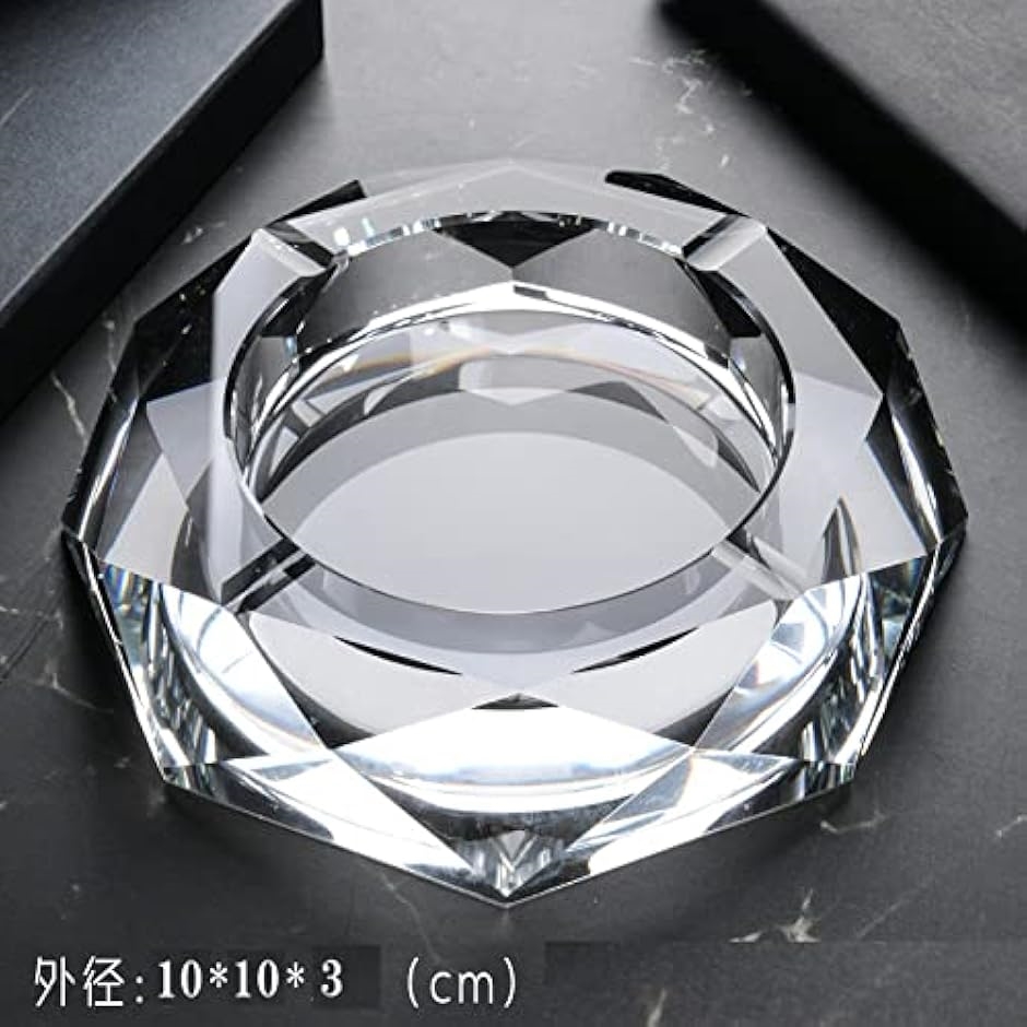 未使用のバカラ アシュトレイ ジュエリートレイ　灰皿　インテリア　クリスタル 名入れ可有料】バカラ Baccarat アシュトレイ 灰皿 ハバナ
