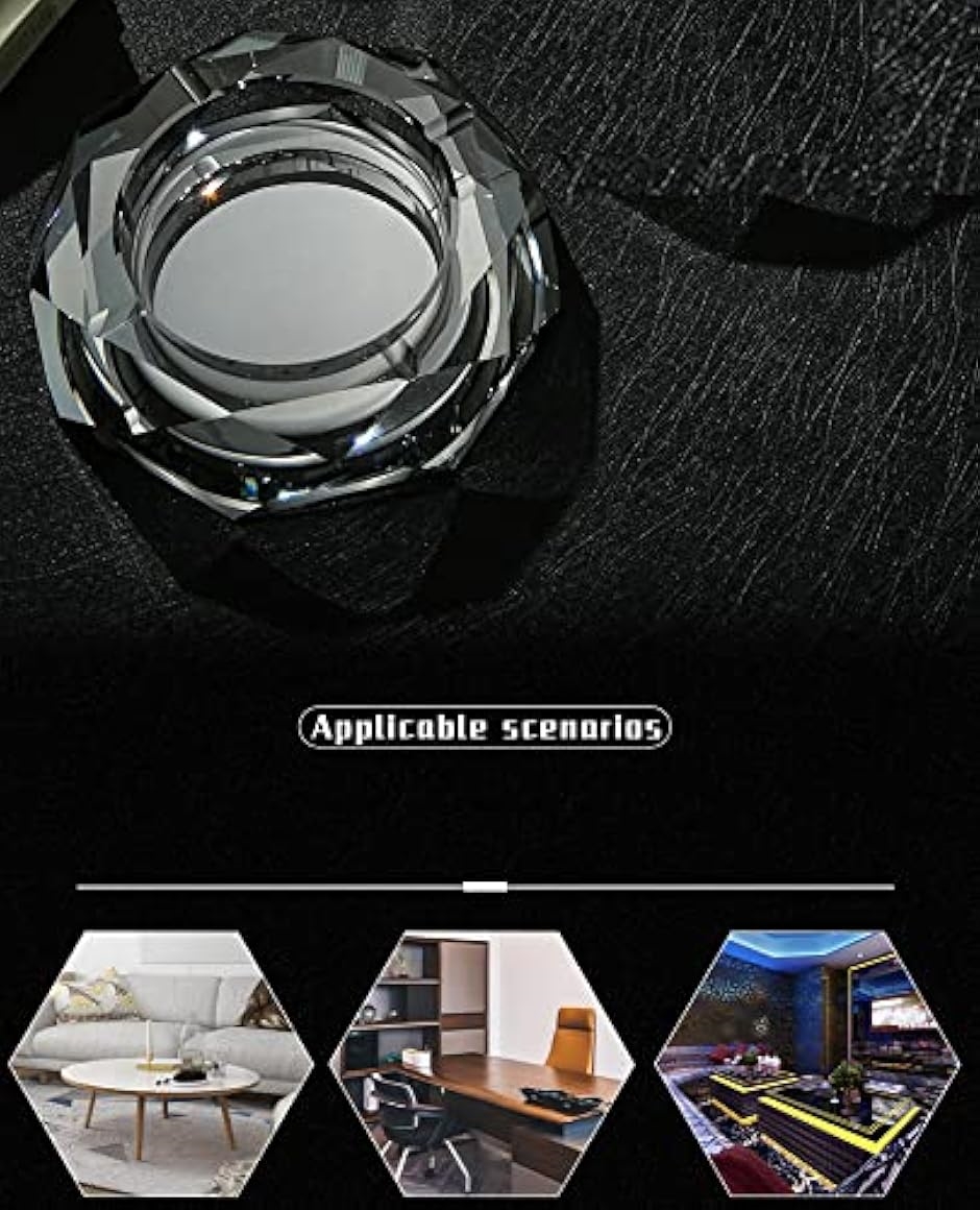 BVLGARI＆Rosenthal✨アッシュトレイ クリスタル 灰皿 小物入れ BVLGARI＆Rosenthal✨アッシュトレイ クリスタル 灰皿 小物入れ