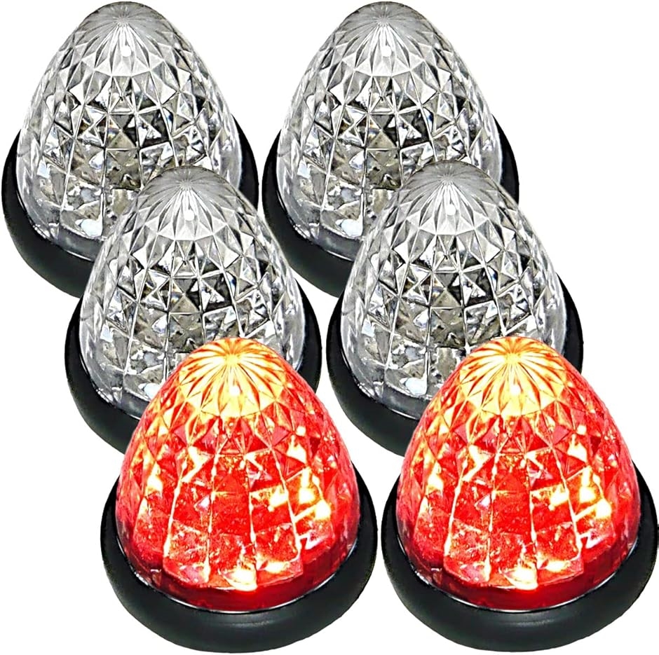 互換品】 カスタマイズ トラック用 マーカーランプ LED サイド 16LED