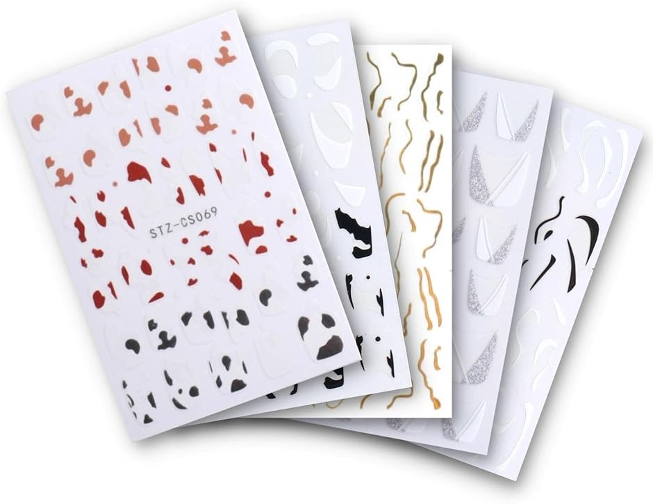 ネイルシール まとめ売り 64枚 ネイルシール アート 可愛い イラスト STZ-CS63 64 68 67 69( STZ-CS63