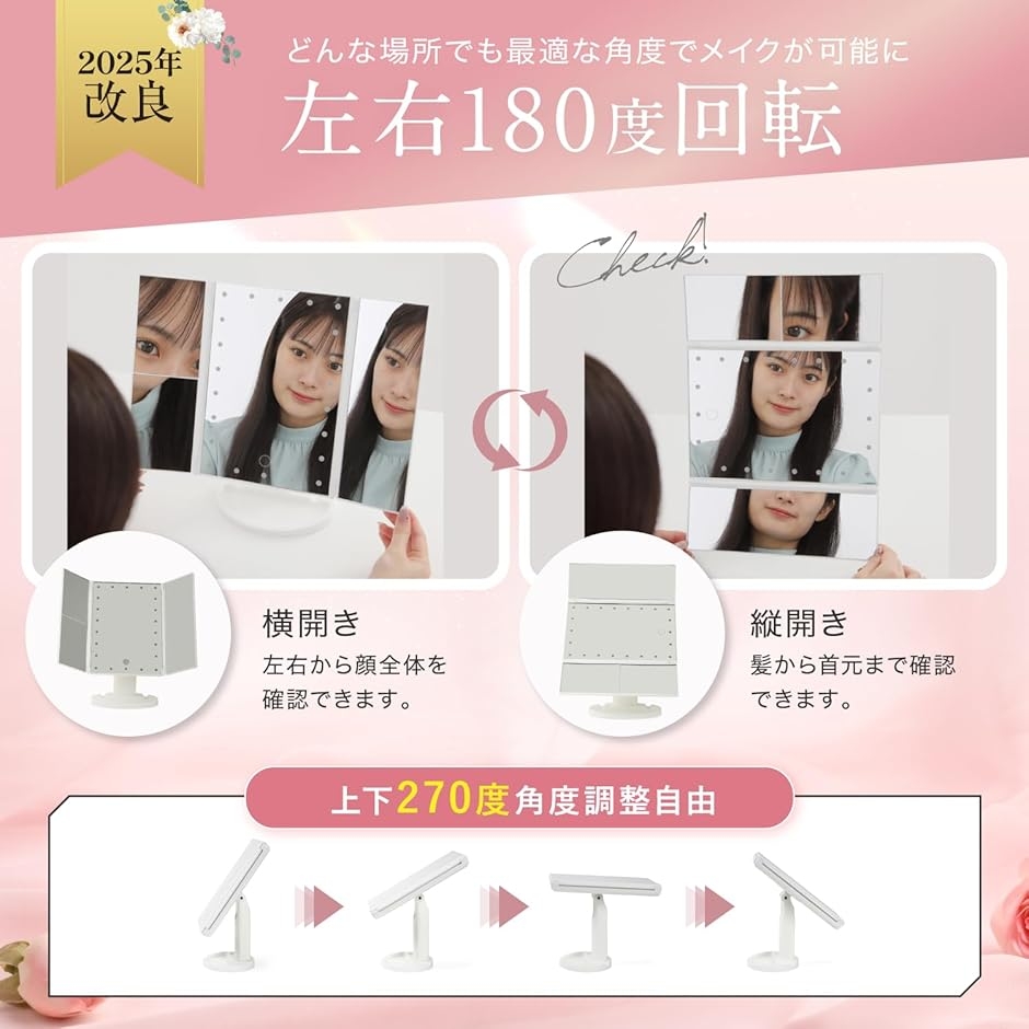 美容クリニック採用モデル 鏡 女優ミラー 22...の詳細画像4
