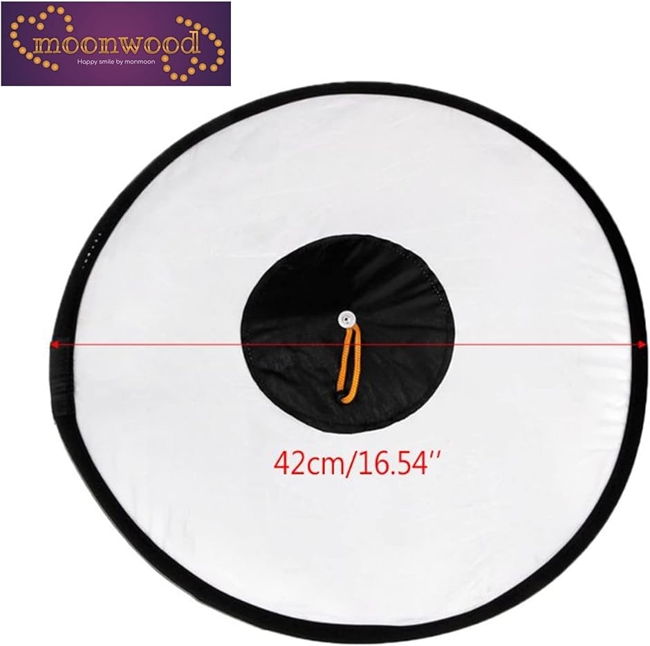 クリップオンストロボ用 ソフトボックス 円形 44cm : スピード発送