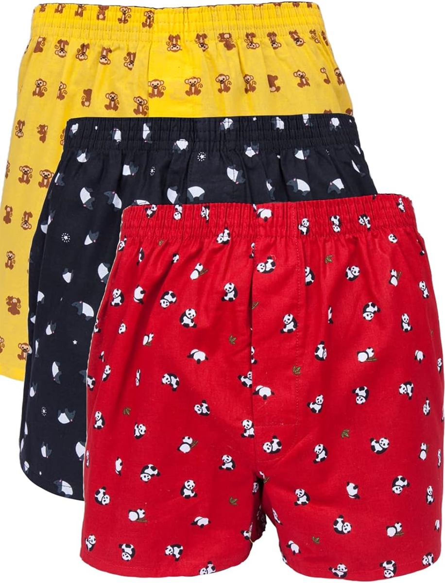 Yahoo! Yahoo!ショッピング(ヤフー ショッピング)ワイズファクトリー メンズ トランクス パンツ カジュアル 3枚セット（ セットC,  4L）