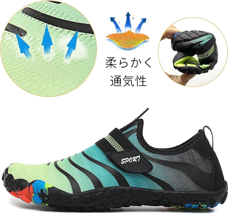 キッズ用 ウォーターシューズ ビーチサンダル ...の詳細画像1