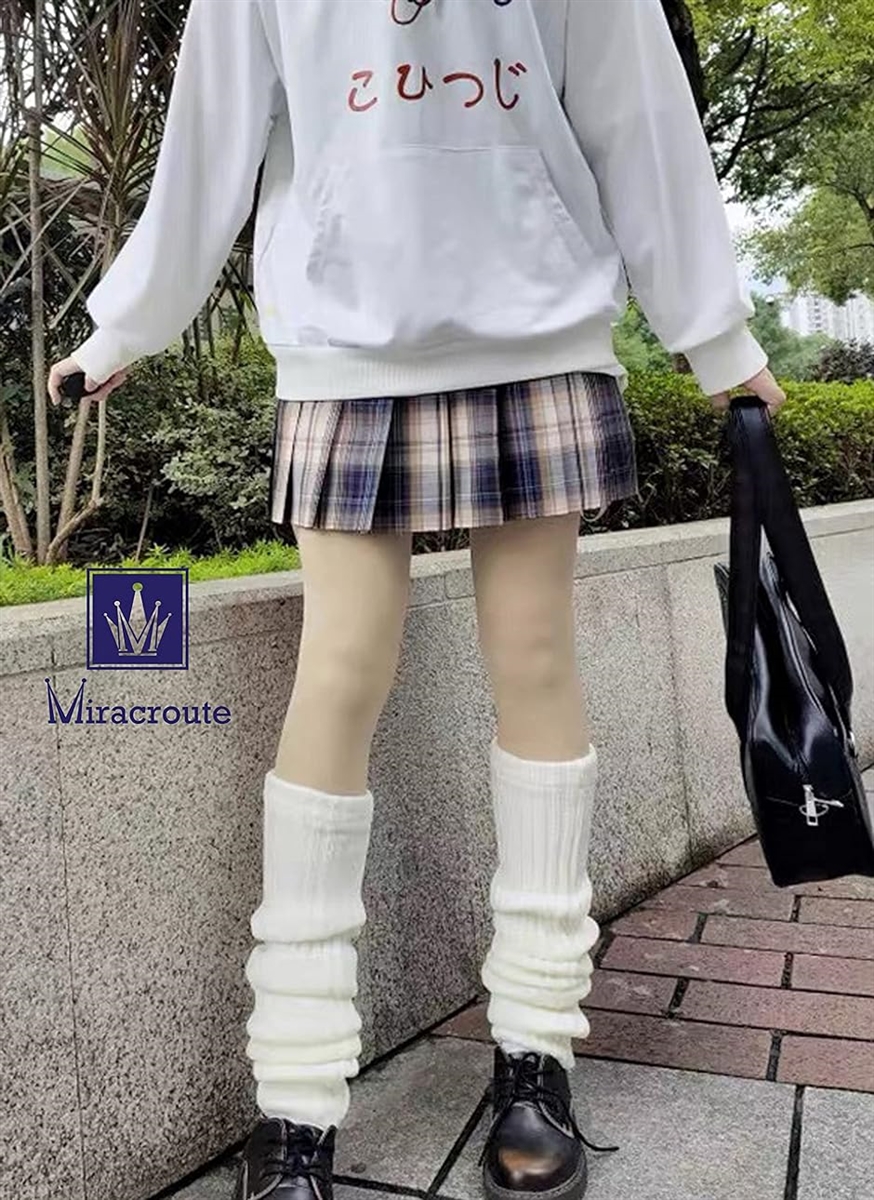 平成ギャル ルーズソックス 風 レッグウォーマー レッグカバー