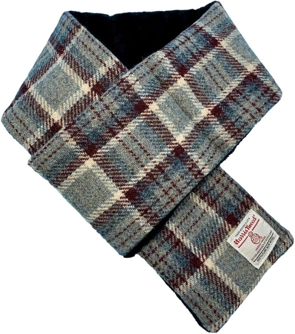 ハリスツイード HARRIS Tweed 差し込みマフラー(グレーチェック