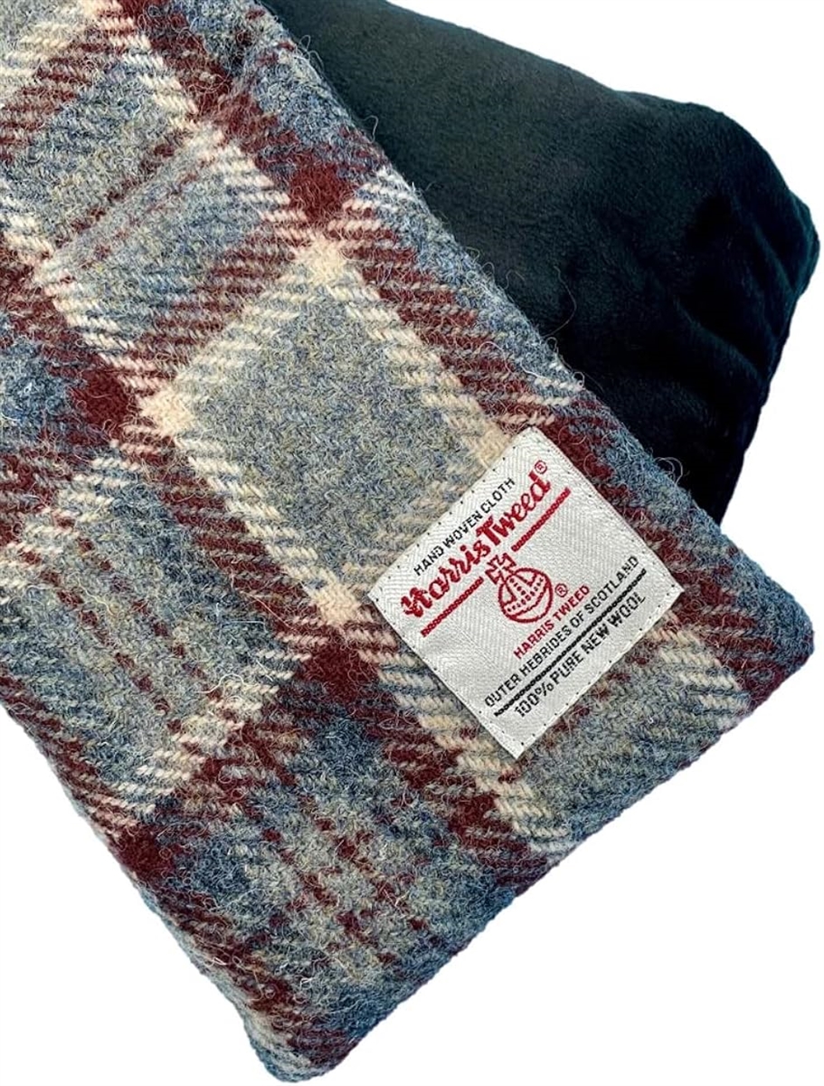 ハリスツイード HARRIS Tweed 差し込みマフラー(グレーチェック