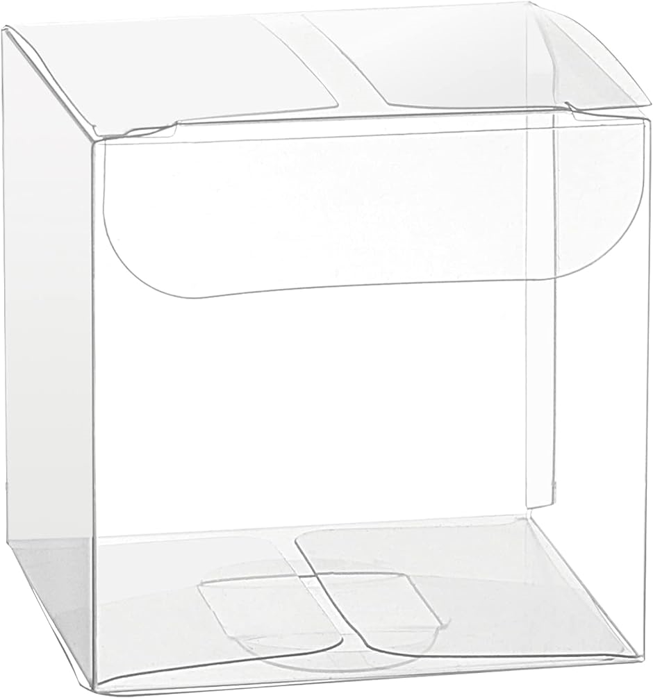 PVC�����v���X�`�b�N�P�[�X �܂��݃{�b�N�X( ����,  5x5x5cm 20��)