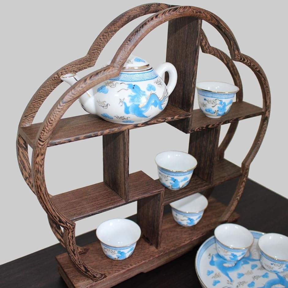 中国 茶器 香炉 盆栽 花瓶 台 棚 花台 木製 和風 モダン アンティーク 