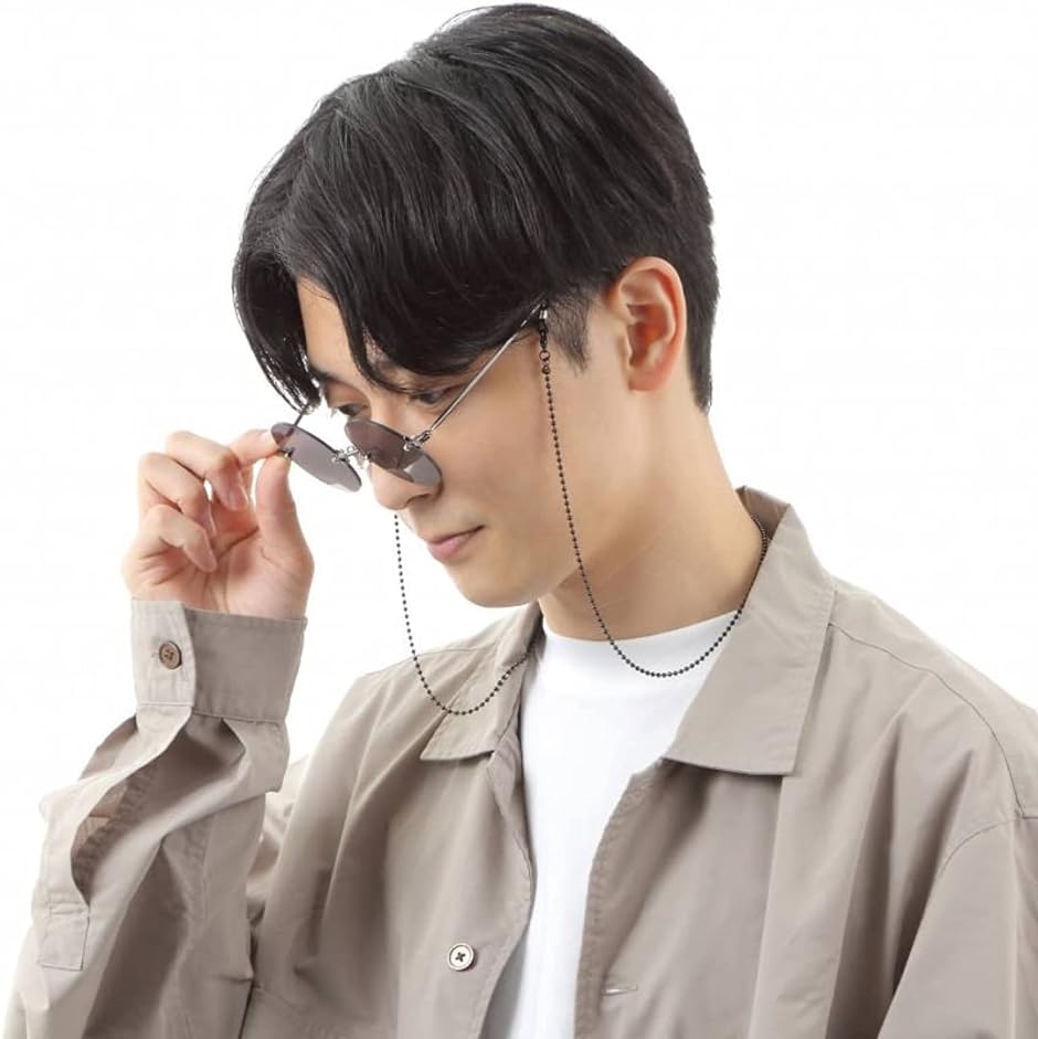 メガネチェーン グラスコード 眼鏡 サングラス ストラップ ステンレス