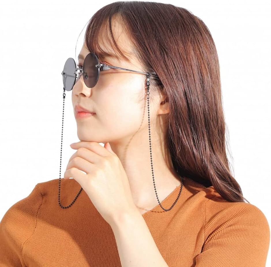 メガネチェーン グラスコード 眼鏡 サングラス ストラップ ステンレス