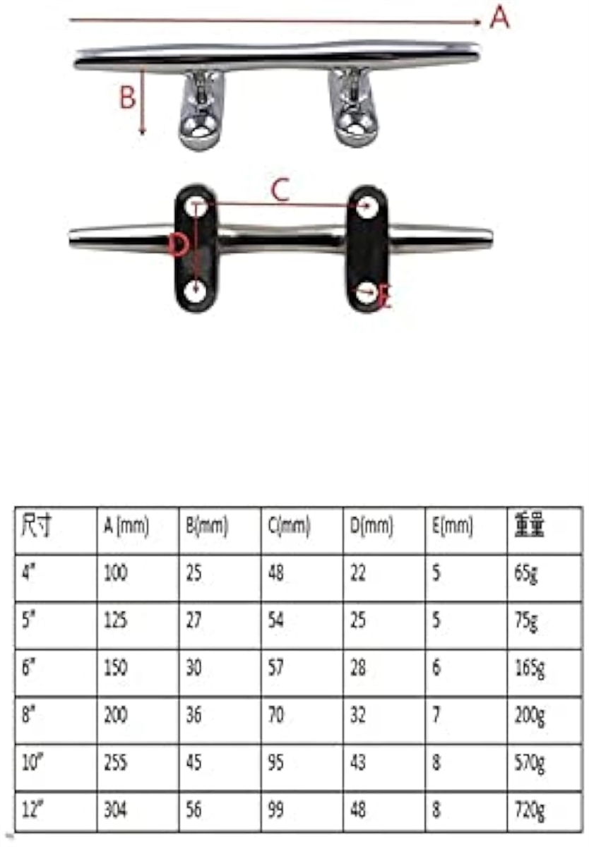 ボート クリート ボートクリート 船 船舶 frp 釣り シーアンカー 係留アンカー フィッシングボート spd( 20cm/8インチ)｜horikku｜05