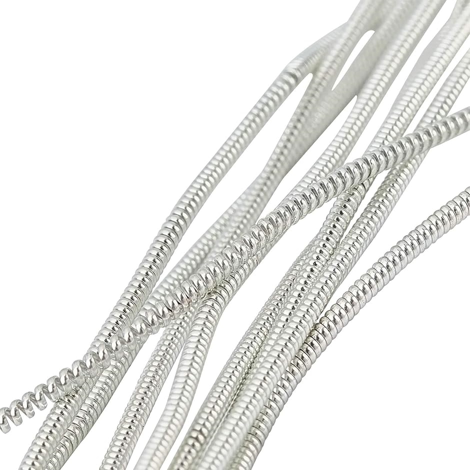 Yahoo! Yahoo!ショッピング(ヤフー ショッピング)直径1ｍｍ 金属ワイヤー 丸型 ばねワイヤー アクセサリーワイヤー（ シルバー,  丸型-光沢あり）