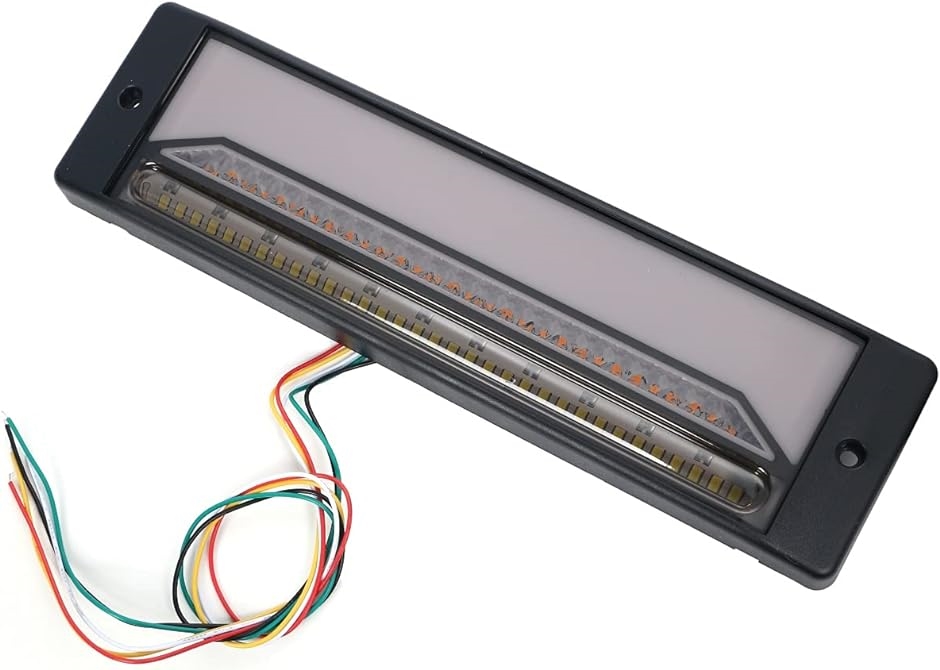 LED テール ランプ 流れる ウインカー トレーラー トラック 軽トラ 汎用 12V 24V 兼用 MDM( スモーク) | ブランド登録なし | 03