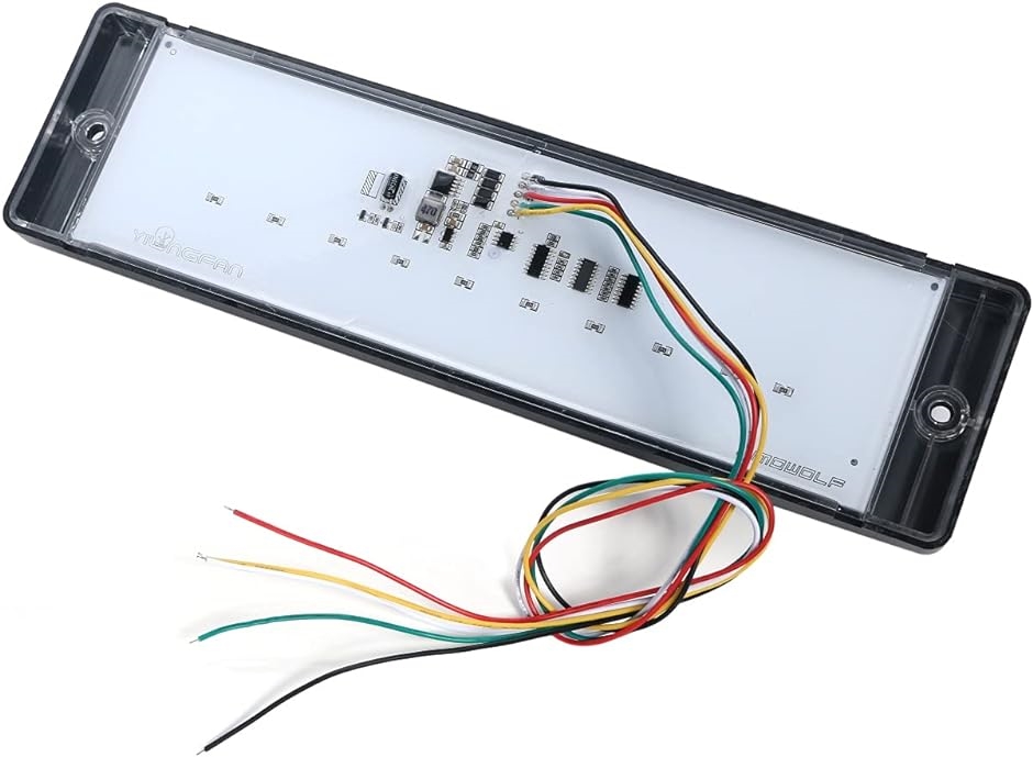 LED テール ランプ 流れる ウインカー トレーラー トラック 軽トラ 汎用 12V 24V 兼用 MDM( スモーク) | ブランド登録なし | 04