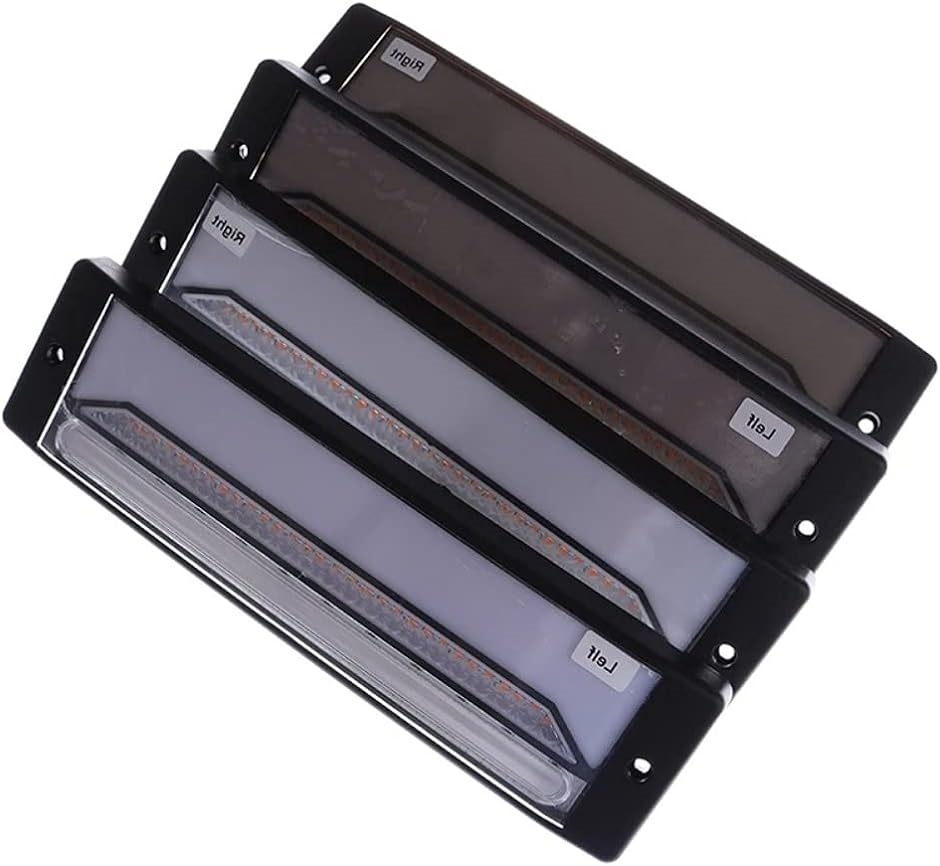 LED テール ランプ 流れる ウインカー トレーラー トラック 軽トラ 汎用 12V 24V 兼用 MDM( スモーク) | ブランド登録なし | 05
