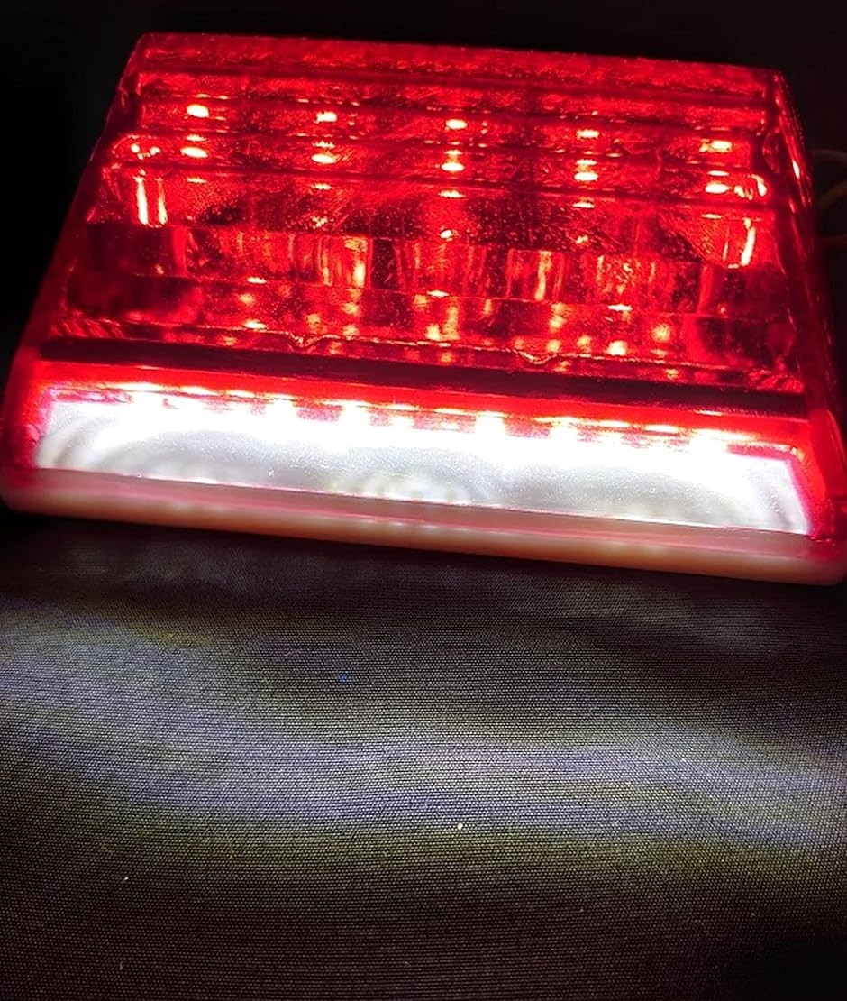 トラック マーカーランプ サイドマーカー LED 24V 四角型 ダウンライト