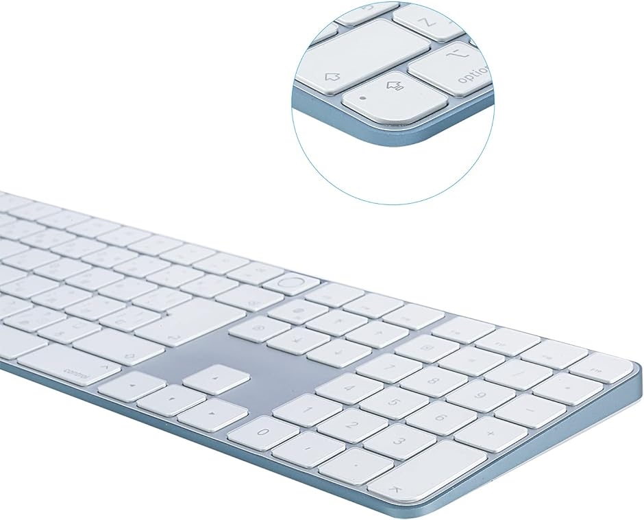 2021年発売 M1チップiMac Magic Keyboard for( A2520 (JIS・Touch ID搭載・テンキー付き))