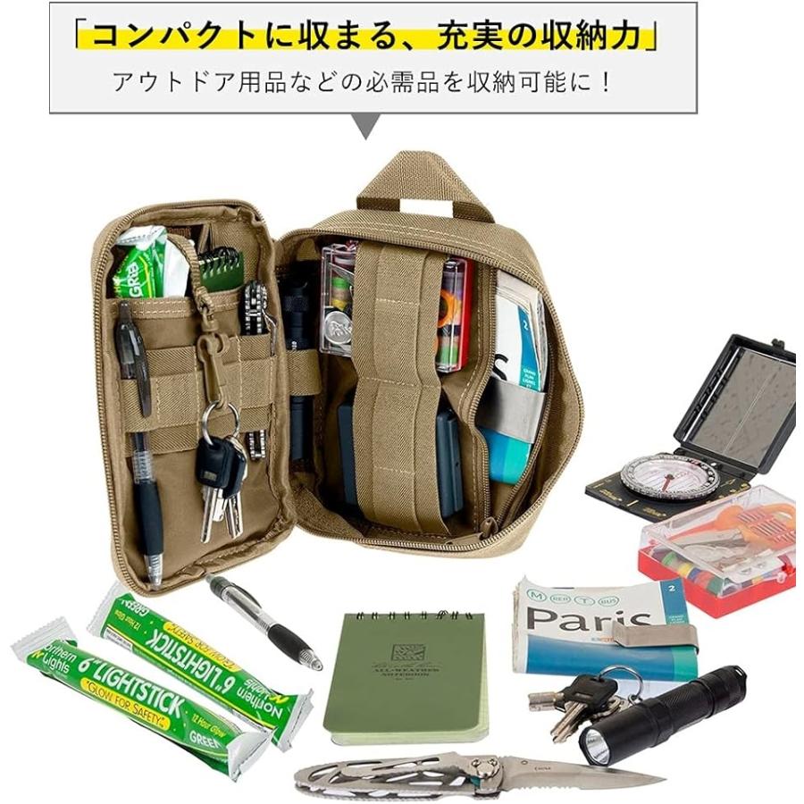 / 0261K Fatty Pocket Organizer ポケットオーガナイザー カーキ( カーキ)｜horikku｜06