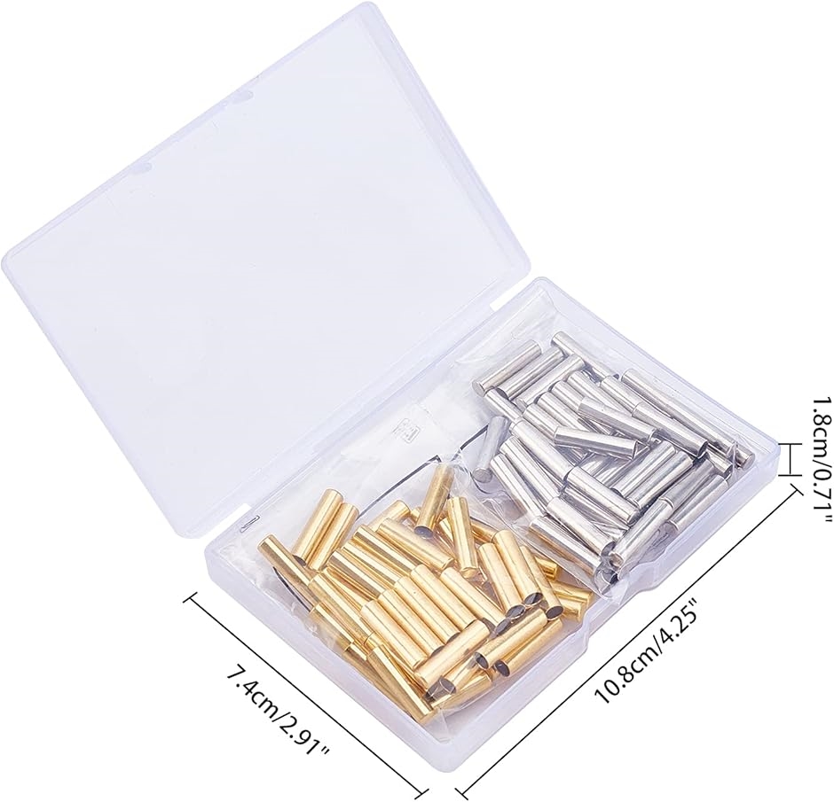 紐先金具 エンドパーツ コードエンド 紐先止め 紐止め金具 紐先カシメ